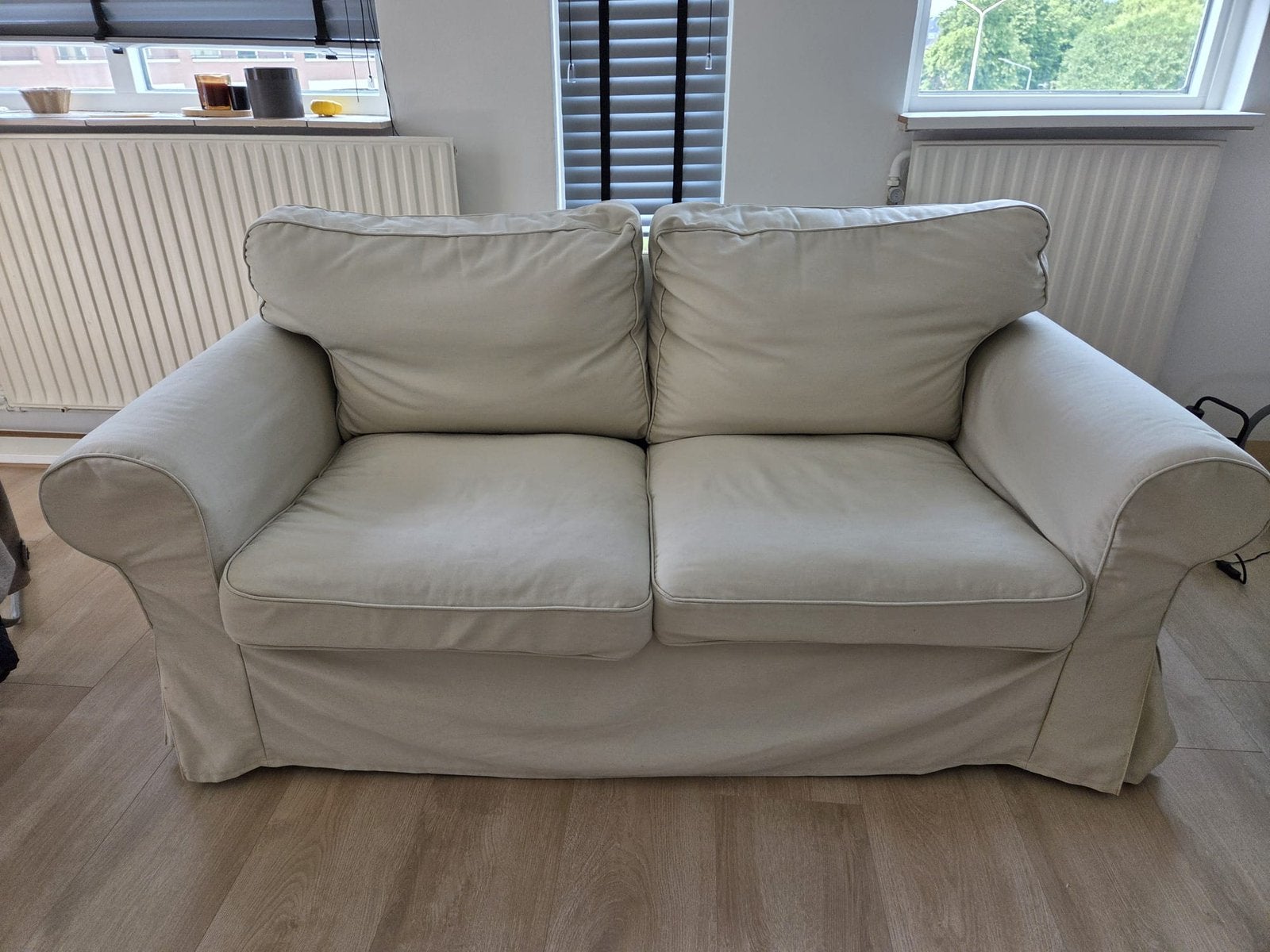 Bank IKEA ektorp, Ophalen, 150 tot 200 cm, Tweepersoons, 75 tot 100 cm