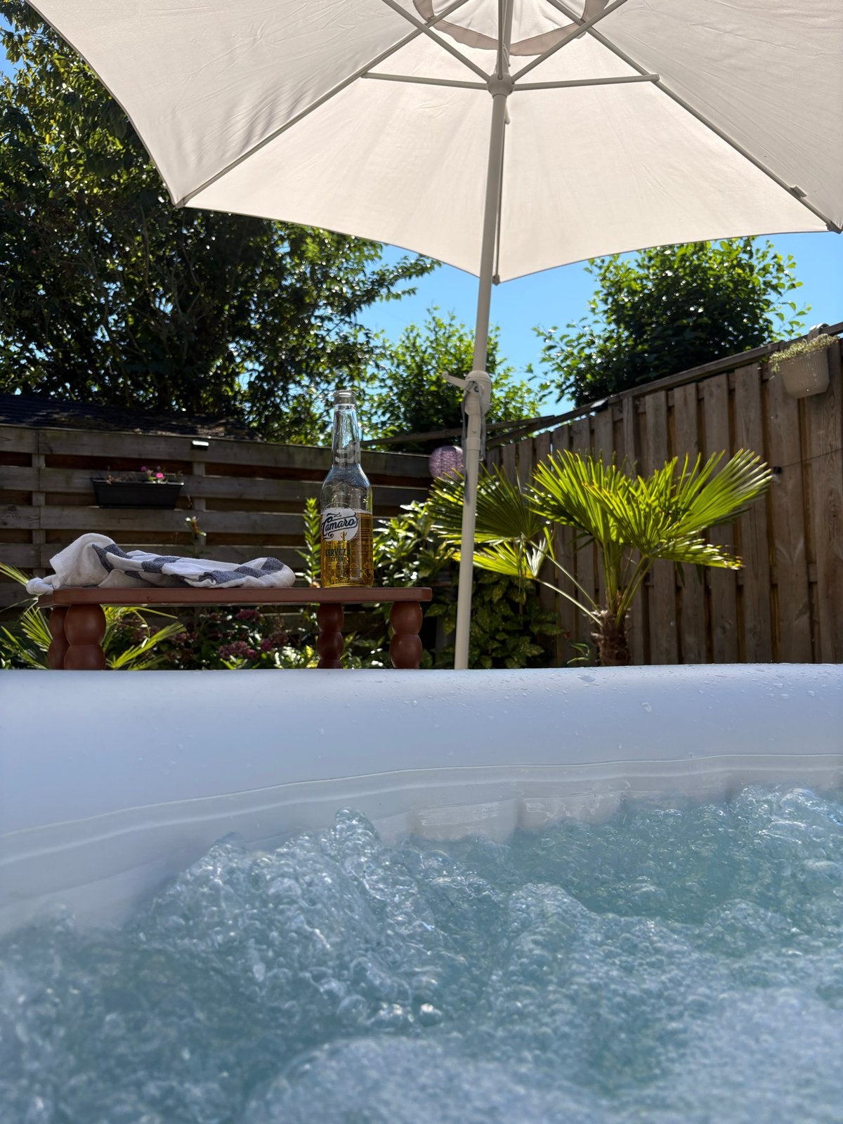 Lay-Z-Spa Miami Opblaasbare Jacuzzi, Ophalen, Rond, Zo goed als nieuw, Opzetzwembad