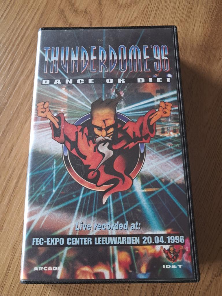 Thunderdome '96 Hardcore video vhs Muziek, Alle leeftijden, Ophalen of Verzenden, Gebruikt