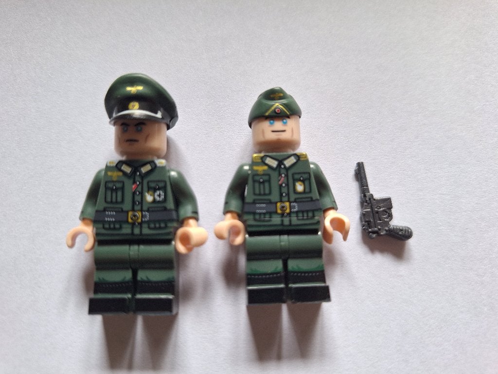 Lego ww2 duitse generaals, Ophalen of Verzenden, Zo goed als nieuw, Overige merken