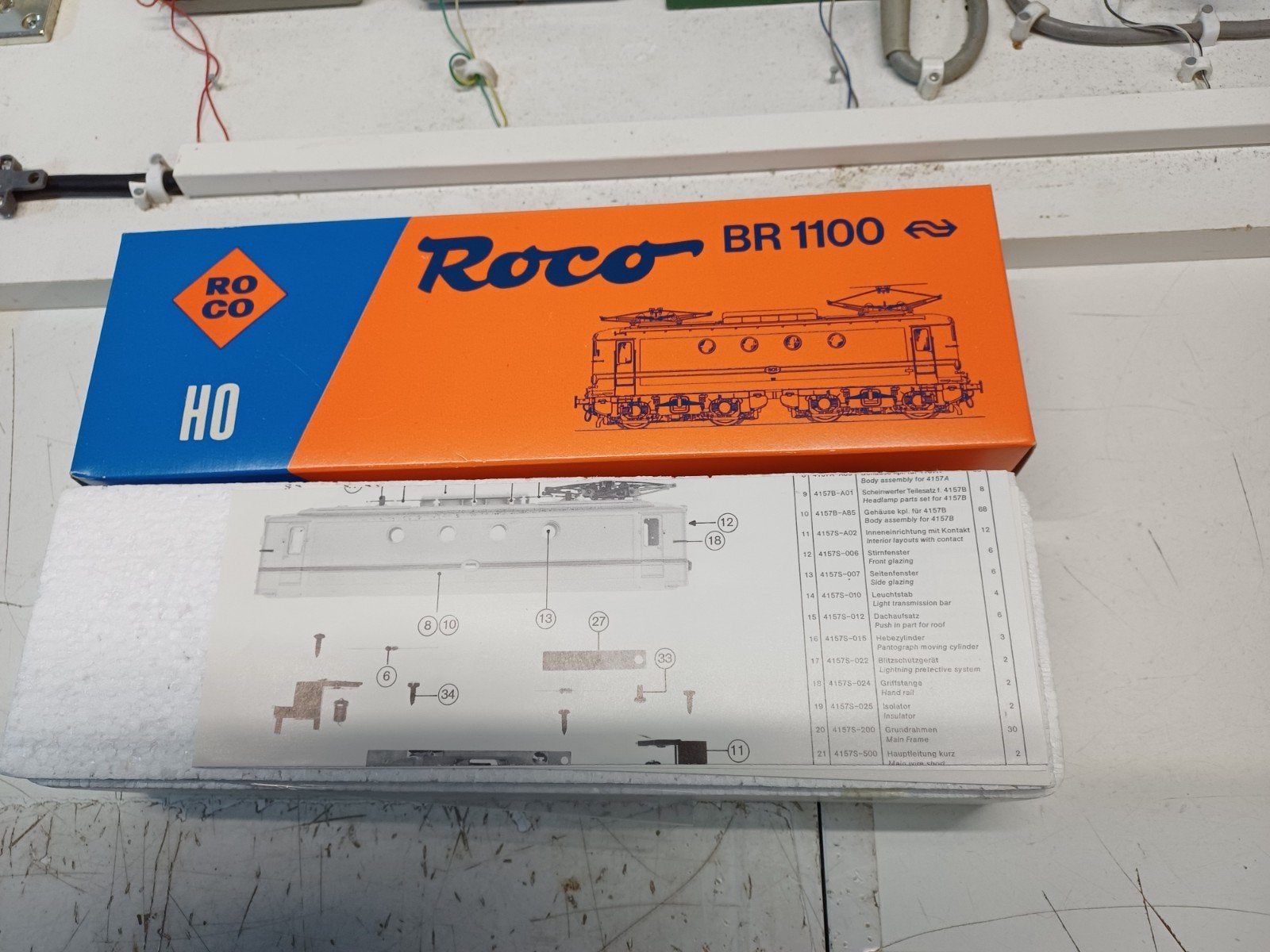 Roco H0 04157B BR 1100 NS Berlijns Blauw Nieuwstaat, Hobby en Vrije tijd, Analoog, Nieuw, Ophalen of Verzenden, Roco