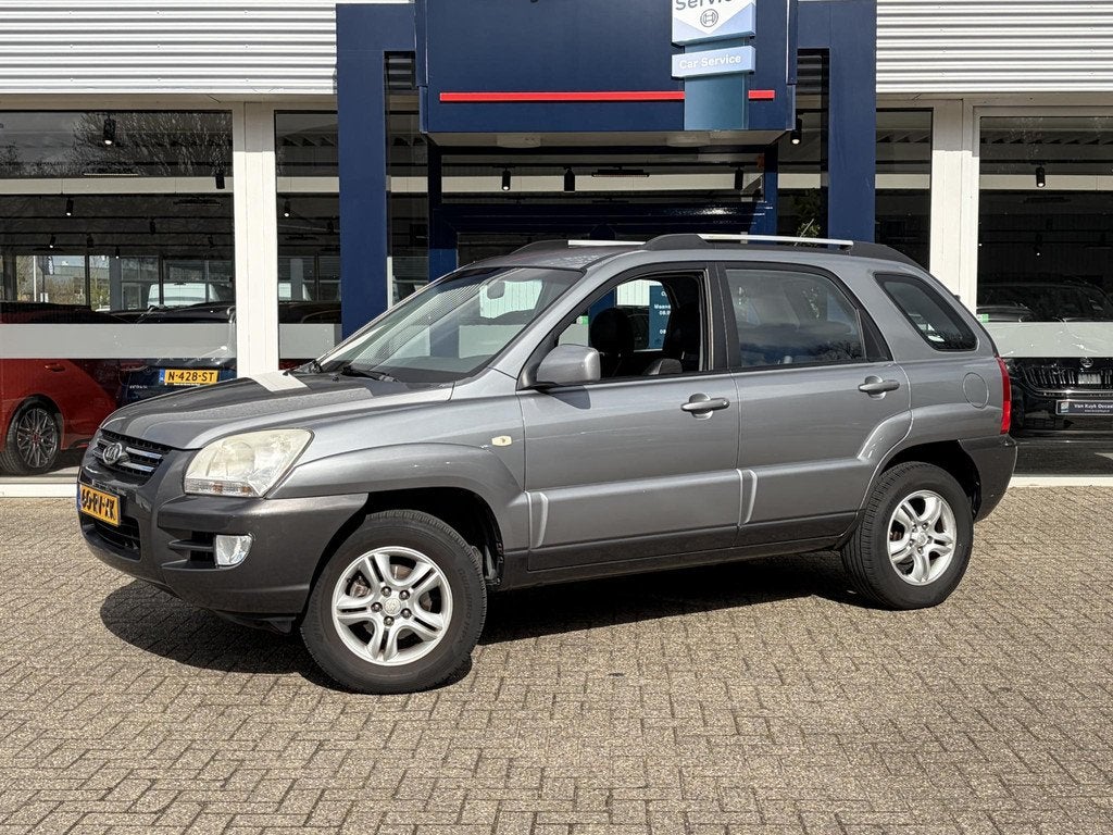 Kia Sportage 2.0 CVVT Executive / NL-Auto / Cruise-Control /, 1442 kg, Stof, Gebruikt, Metallic lak