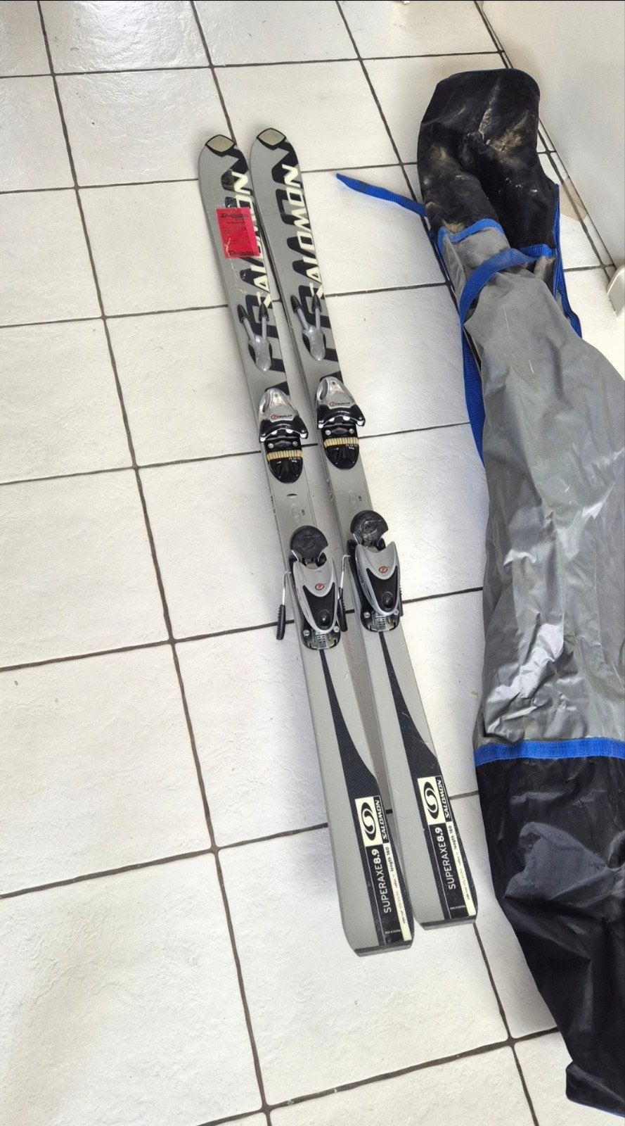 Salomon Super Axe 8.9 ski's te koop, lengte 160cm. Gebruikt,, Ophalen, 160 tot 180 cm, Gebruikt, Salomon