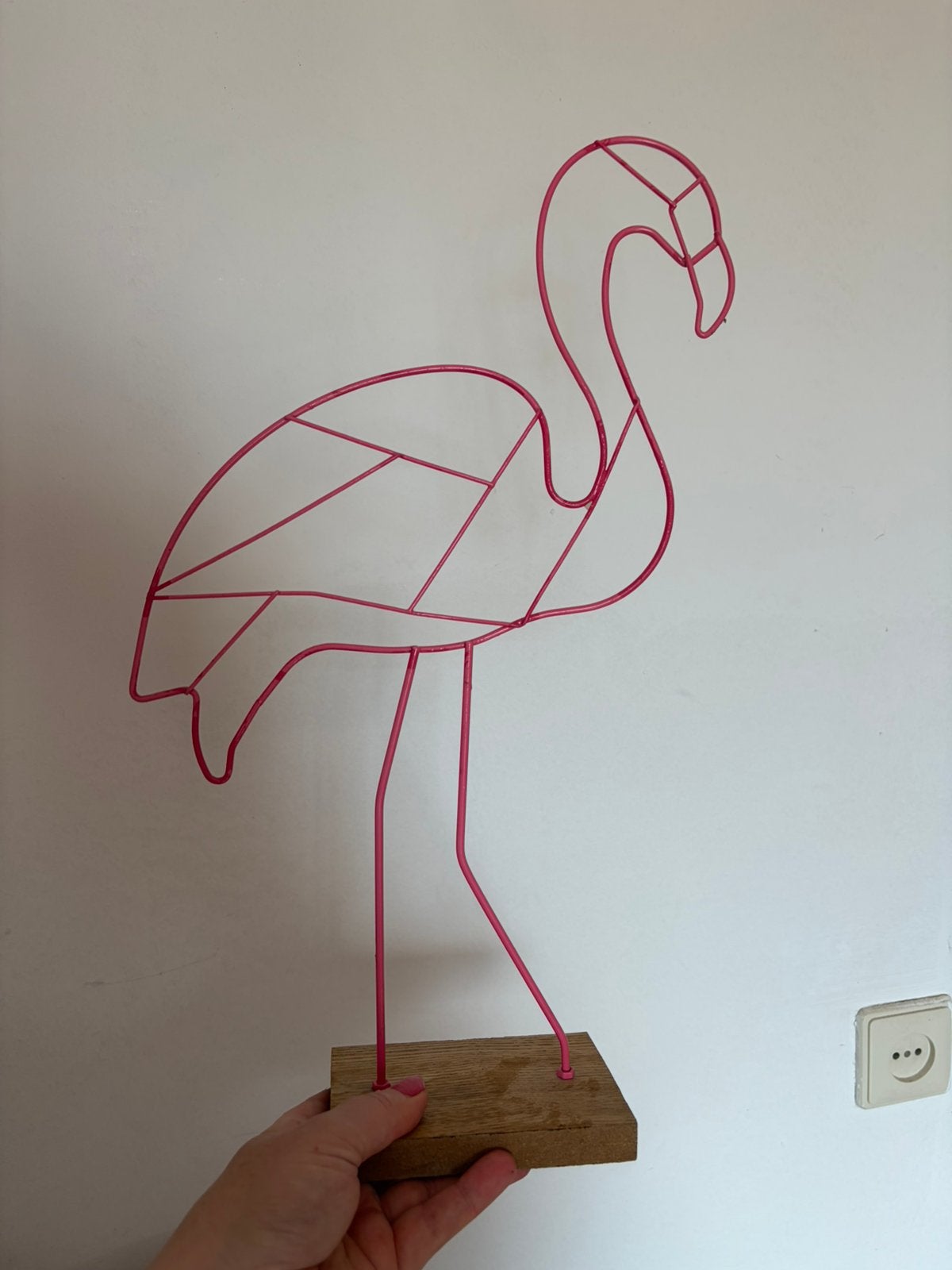 Sieraden standaar flamingo, Ophalen