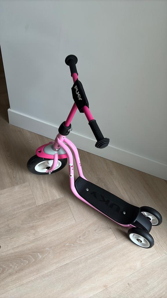 Roze Puky step als nieuw, Ophalen of Verzenden, Zo goed als nieuw, Gewone step