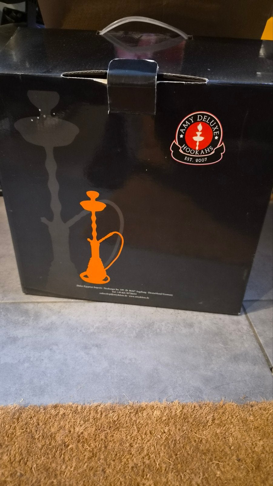 Shisha, Ophalen, Zo goed als nieuw, (Water)pijp