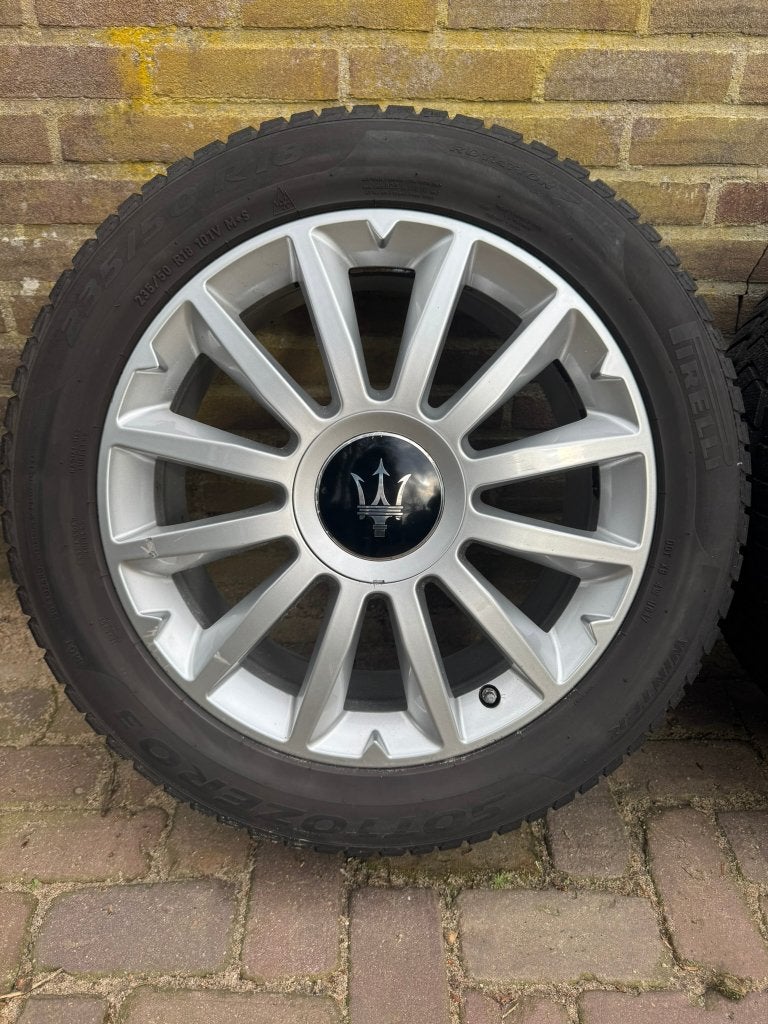 Originele Maserati Ghibli velgen 5x114.3, Auto-onderdelen, Ophalen, 18 inch, Gebruikt, Banden en Velgen