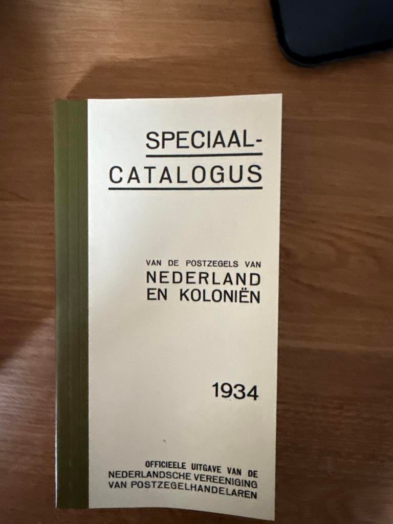 Speciaal-Catalogus Postzegels Nederland en Koloniën 1934, Boeken, Ophalen of Verzenden, Zo goed als nieuw