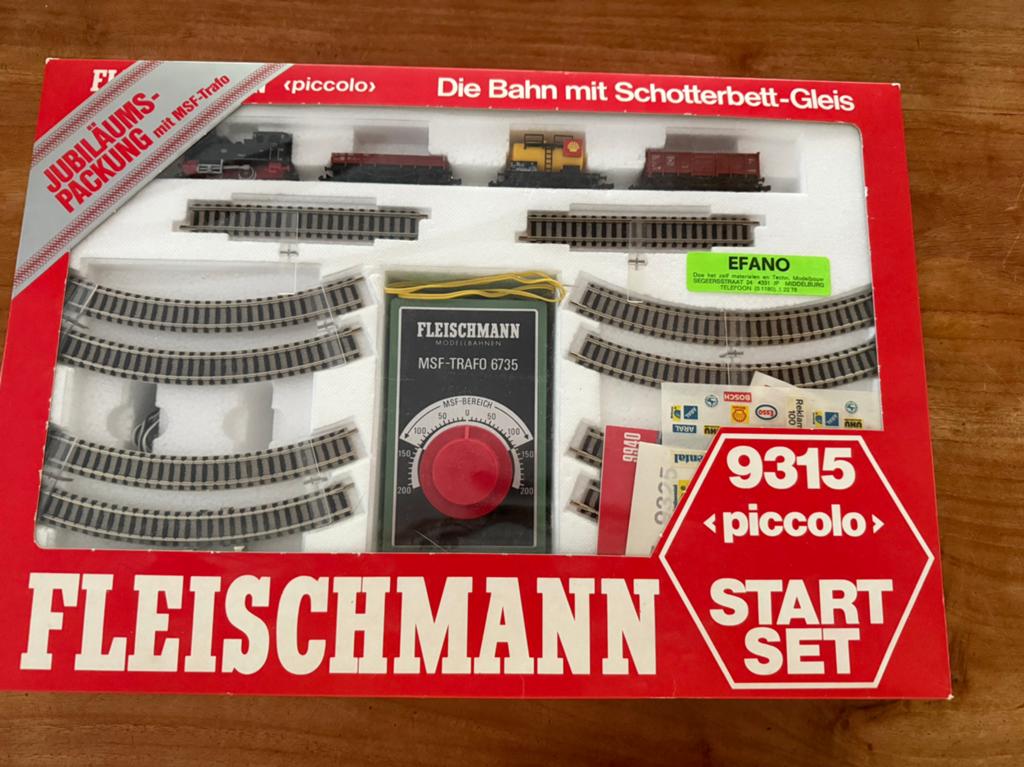 Fleischmann Piccolo 9315 Startset N-spoor, Hobby en Vrije tijd, Ophalen, Zo goed als nieuw, Gelijkstroom, Fleischmann