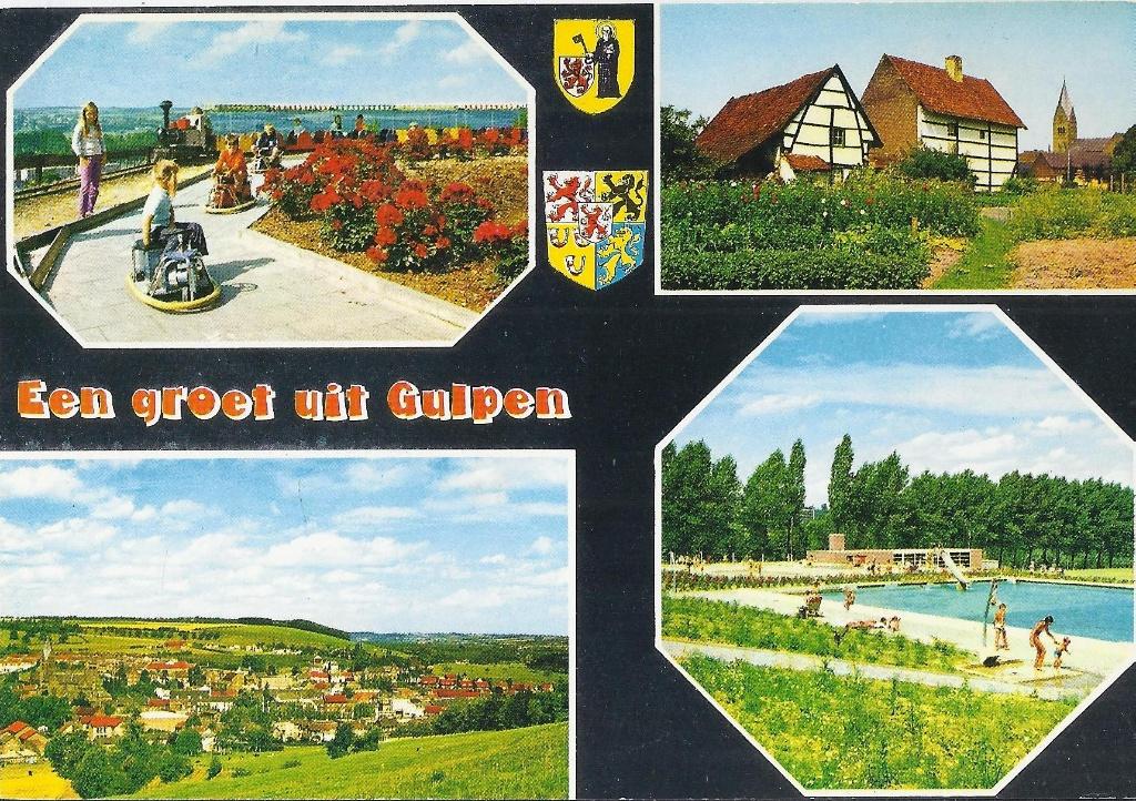 Kr1422 Gelopen ansichtkaart een groet uit gulpen, Ophalen of Verzenden, 1980 tot heden, Gelopen, Limburg