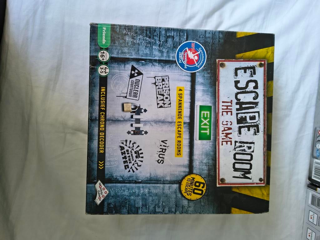 Escape Room The Game, Vijf spelers of meer, Ophalen of Verzenden, Gebruikt, Identity Games