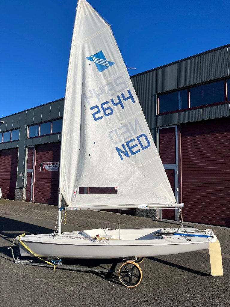 Splash Blue 2644 + wegtrailer, Watersport en Boten, Ophalen, Gebruikt, Splash, Polyester