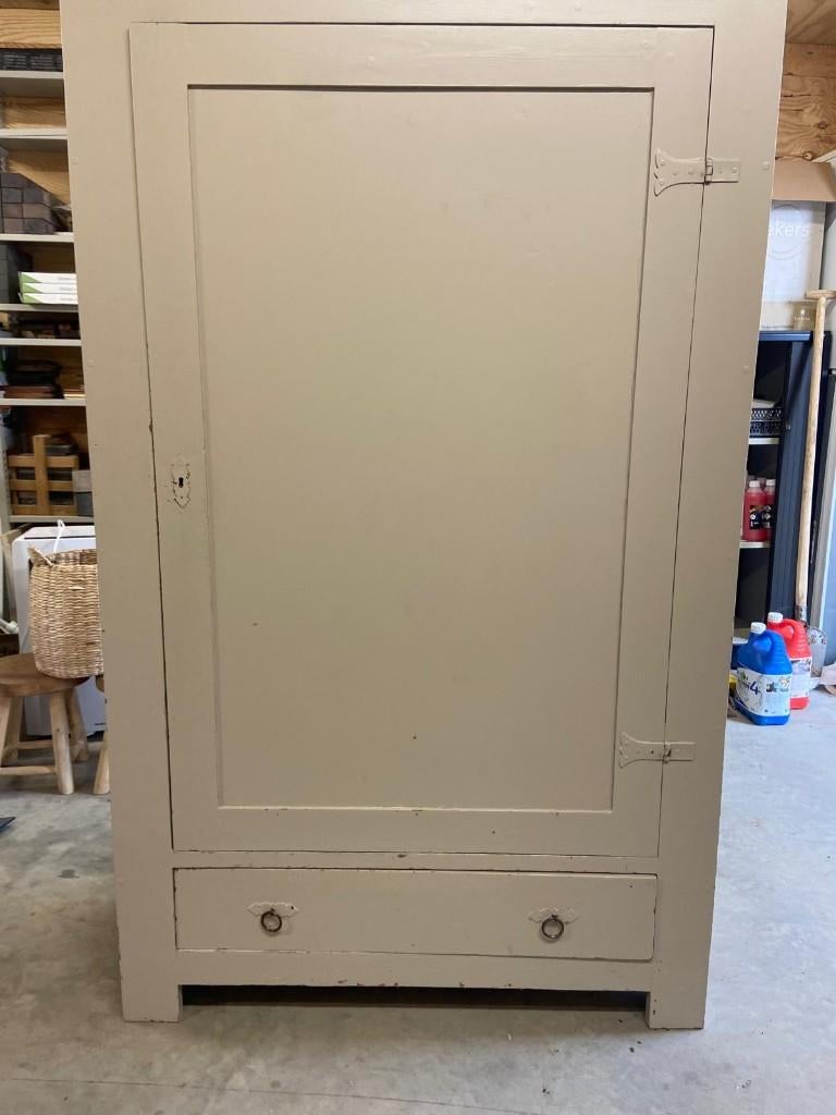 leuke grijze kast, Ophalen, Gebruikt, 100 tot 150 cm, Grijs