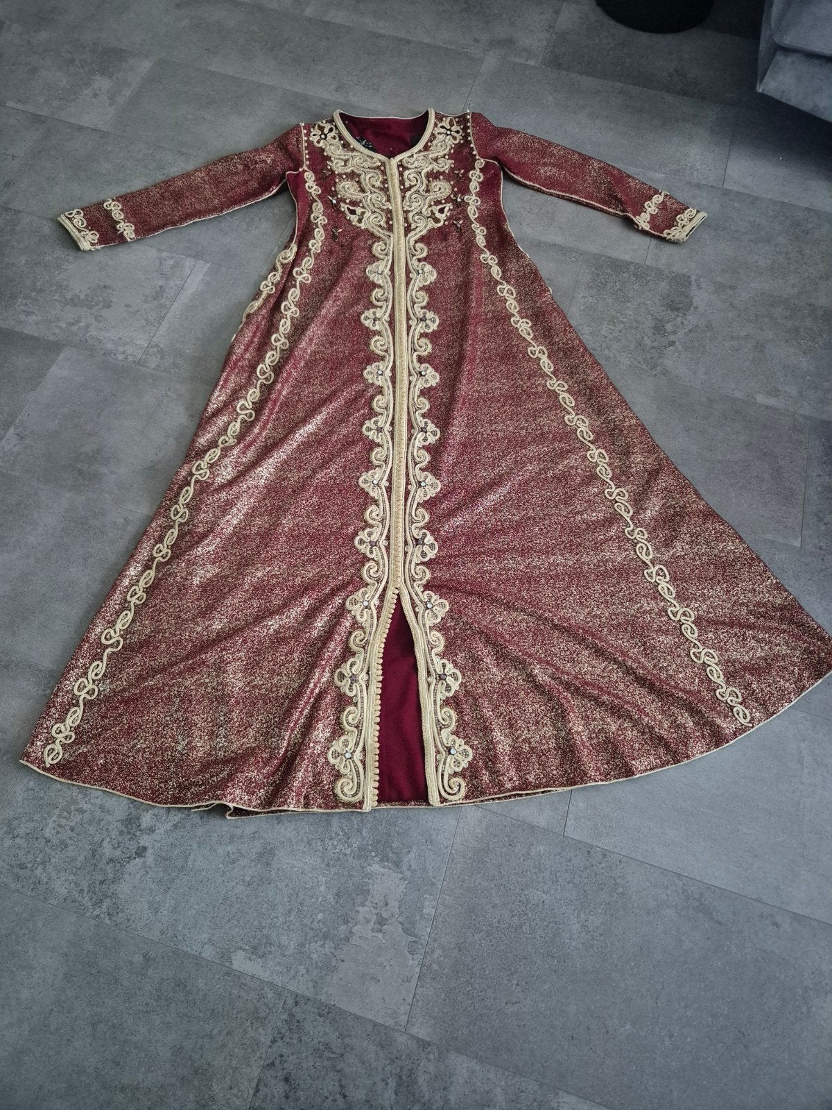 kaftan - maat M, Kleding | Dames, Maat 38/40 (M), Ophalen of Verzenden, Zo goed als nieuw, Handgemaakt