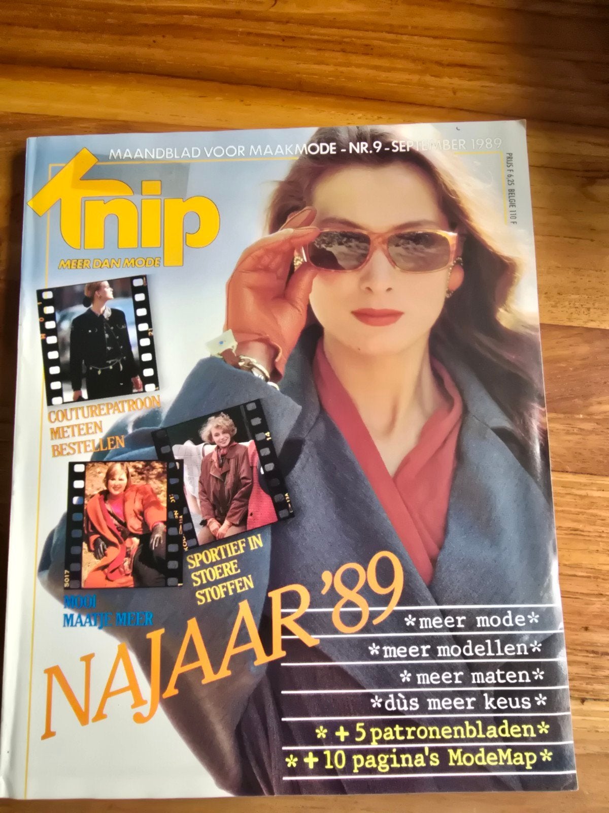 Knip Maandblad voor Maakmode - Najaar '89 - Compleet, Ophalen of Verzenden, Gelezen, Mode algemeen, Onbekend