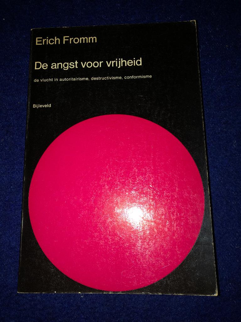 Erich Fromm - De angst voor vrijheid, Boeken, Ophalen of Verzenden