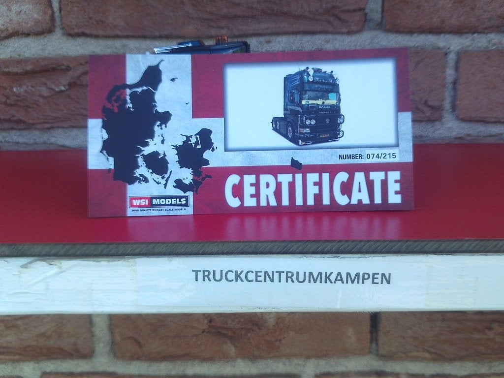 WSI  Scania  R4  Topline  van  Morten  Skov., Ophalen of Verzenden, Nieuw, Bus of Vrachtwagen, Wsi
