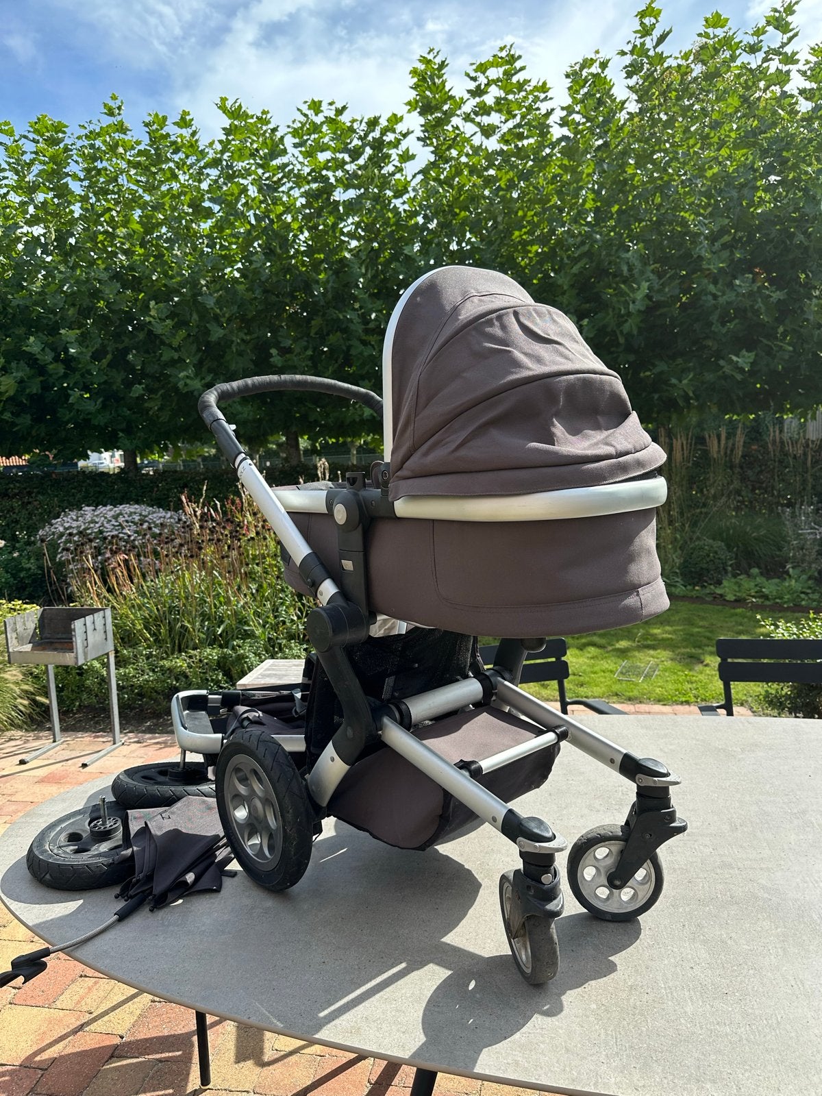 Joolz Day Combiwagen met reiswieg en zitje, Kinderen en Baby's, Kinderwagens en Combinaties, Gebruikt, Combiwagen, Met reiswieg