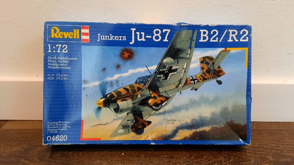 Revell 04620 Junkers Ju-87 B2/R2 1:72 Vliegtuig Mobelbouw, 1:72 tot 1:144, Revell, Nieuw, Ophalen of Verzenden