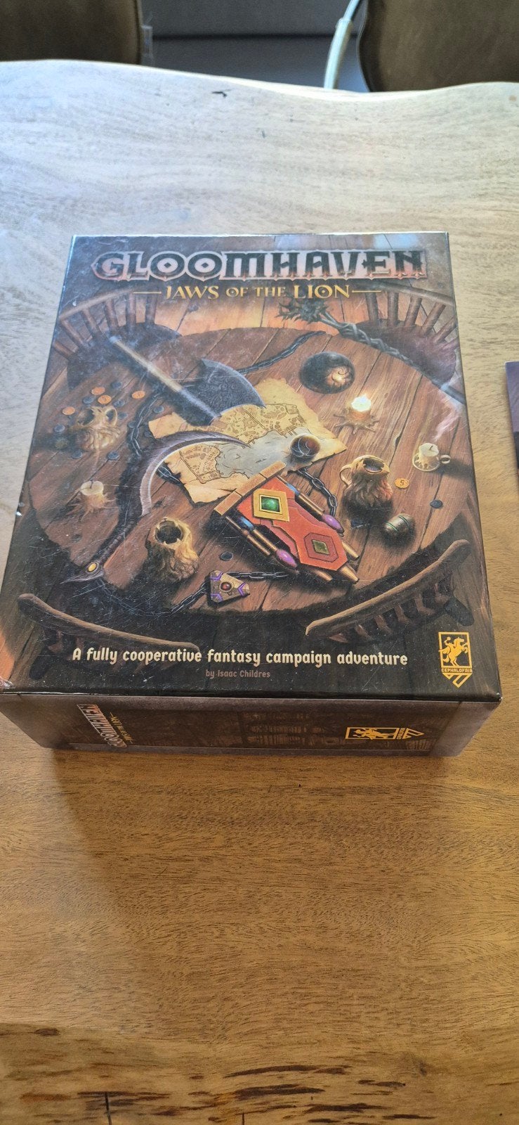 Gloomhaven: Jaws of the Lion - Bordspel, Een of twee spelers, Ophalen, Zo goed als nieuw, Cephalofair Games