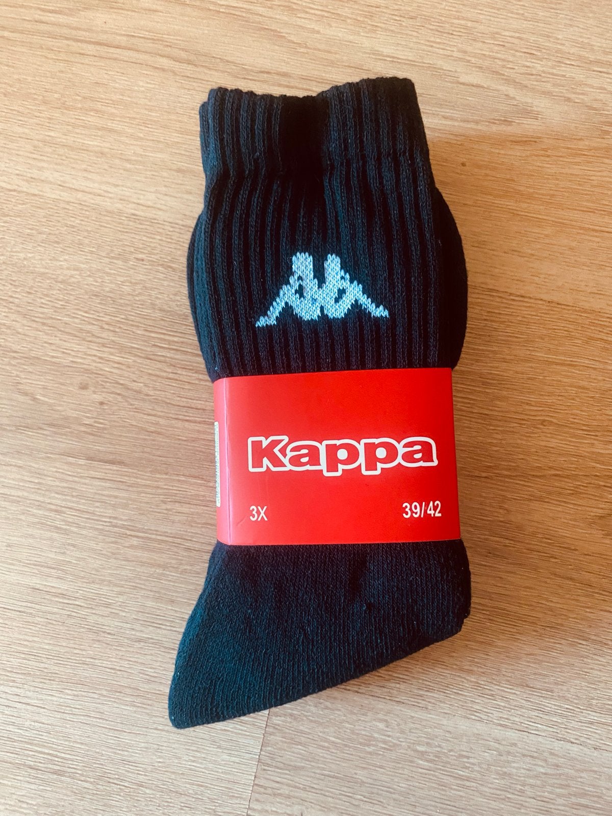 Kappa Sokken 3-pack Zwart - Maat 39/42, Kleding | Heren, Sokken en Kousen, Ophalen of Verzenden, Nieuw, Maat 39 t/m 42, Zwart