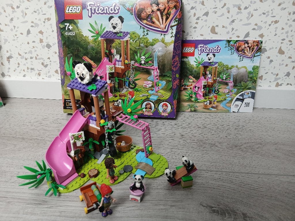 Lego Friends, 41422 Panda Jungle Boomhut, Lego, Friends, Ophalen of Verzenden, Zo goed als nieuw