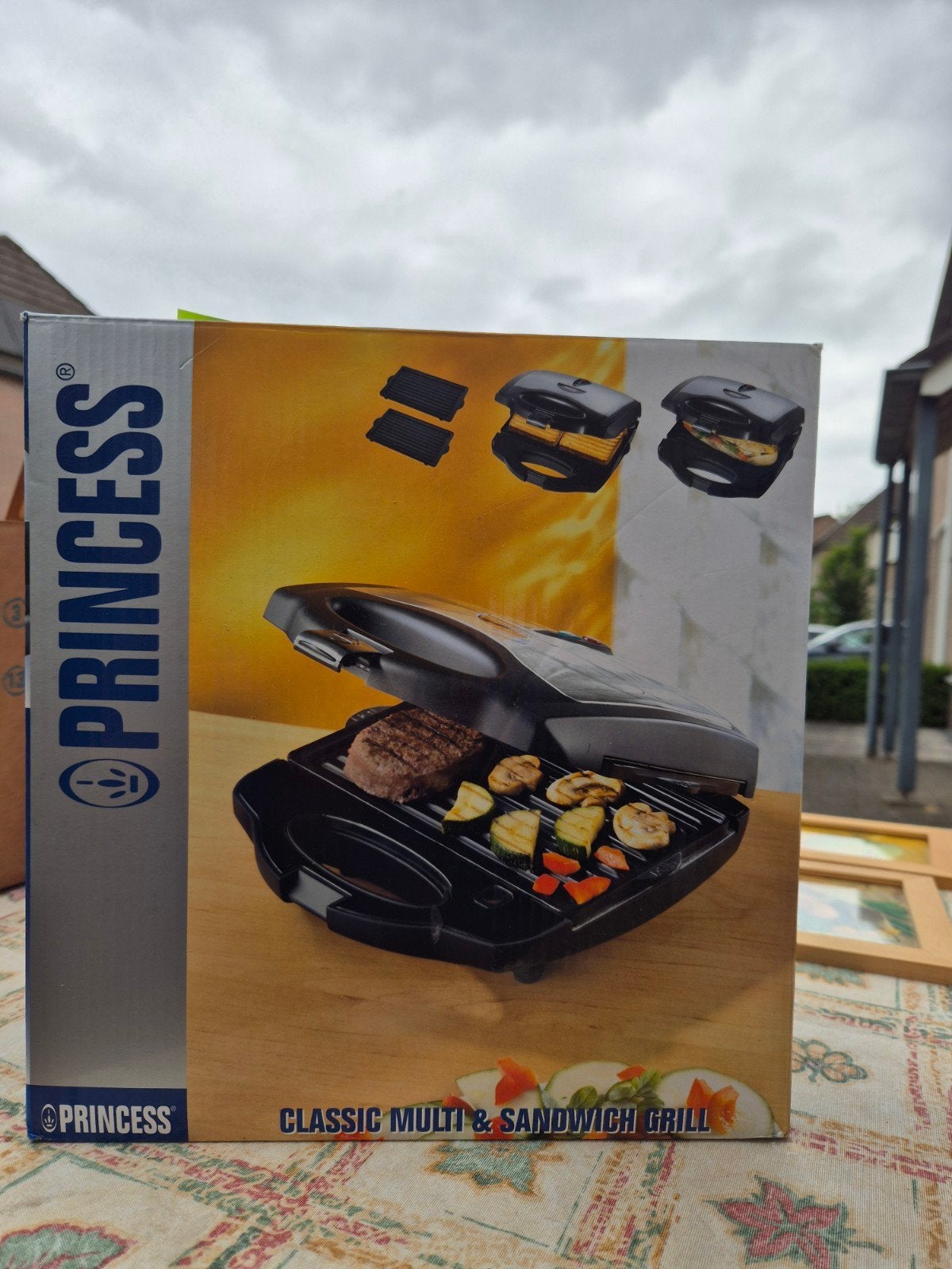 Princess Classic Multi & Sandwich Grill - Nieuw in doos, Ophalen of Verzenden, Nieuw, Tafelgrill
