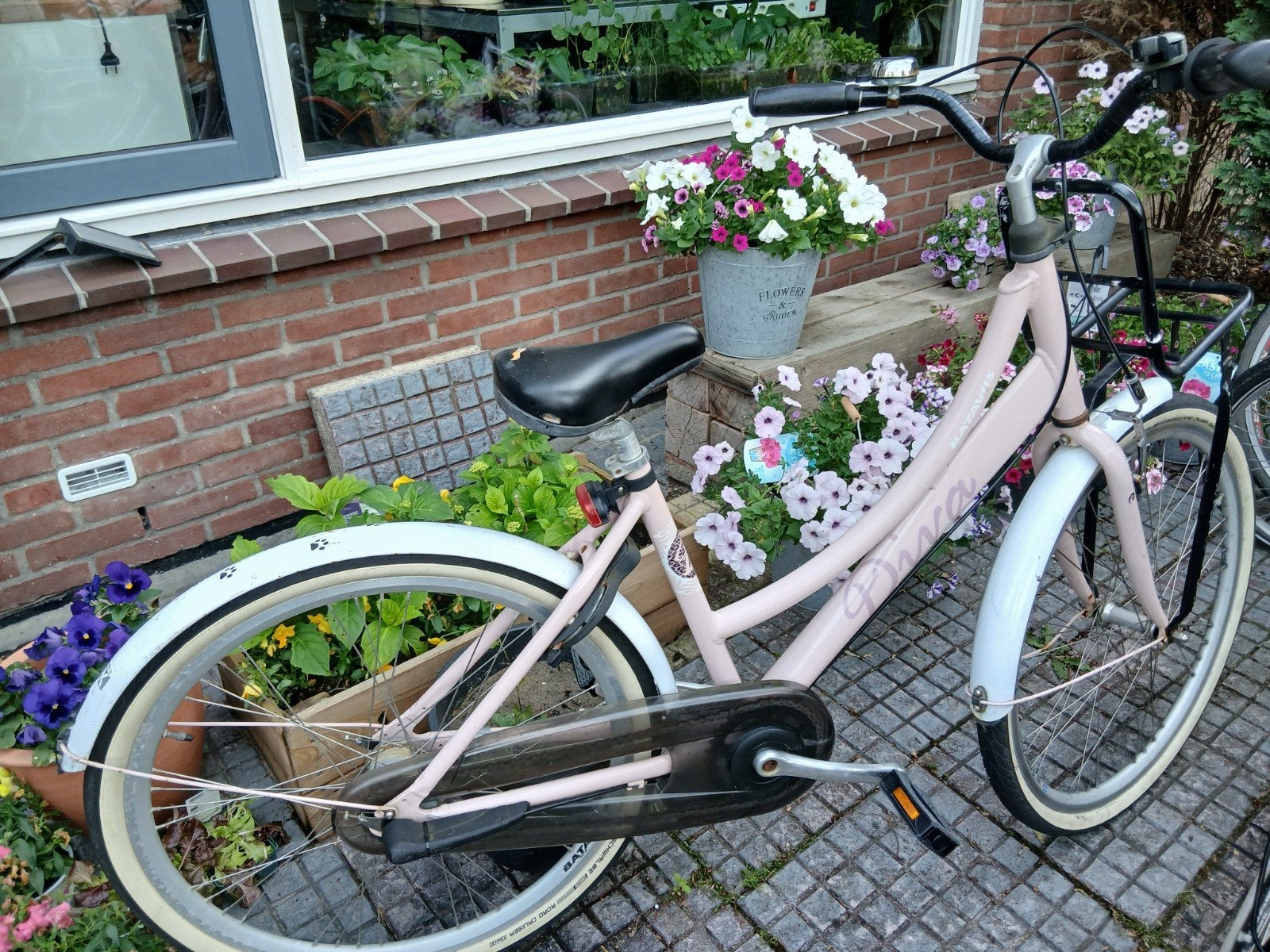 Bataven 26 inch meiden  fiets, Fietsen en Brommers, Fietsen | Meisjes, Ophalen of Verzenden, Gebruikt, 26 inch of meer