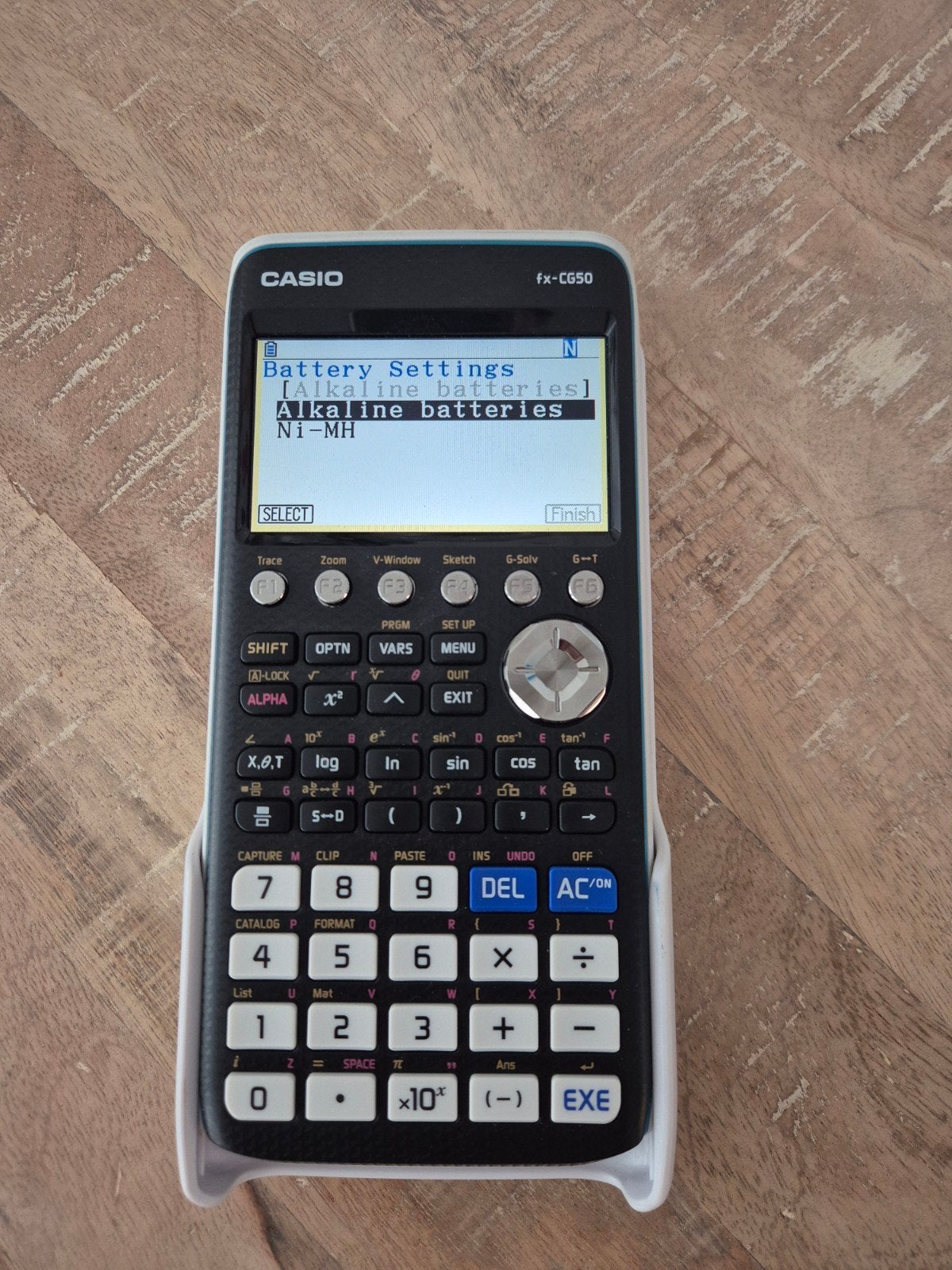Casio fx-CG50 rekenmachine, Ophalen of Verzenden, Grafische rekenmachine, Gebruikt