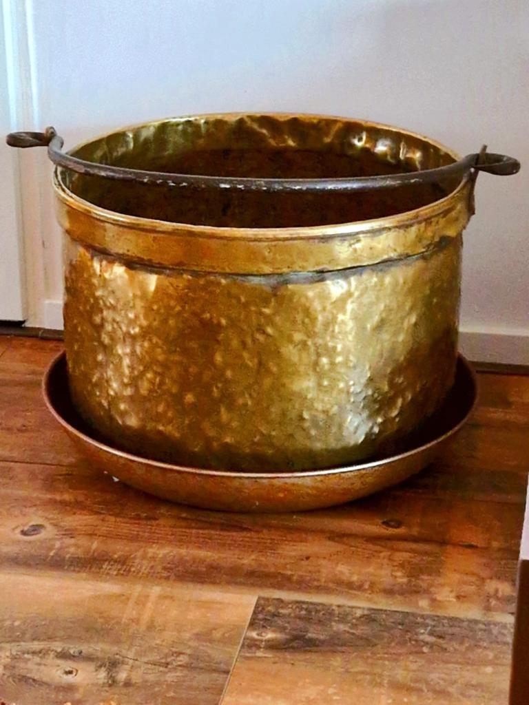 Grote koperen ketel ( zonder schaal), Ophalen, Koper
