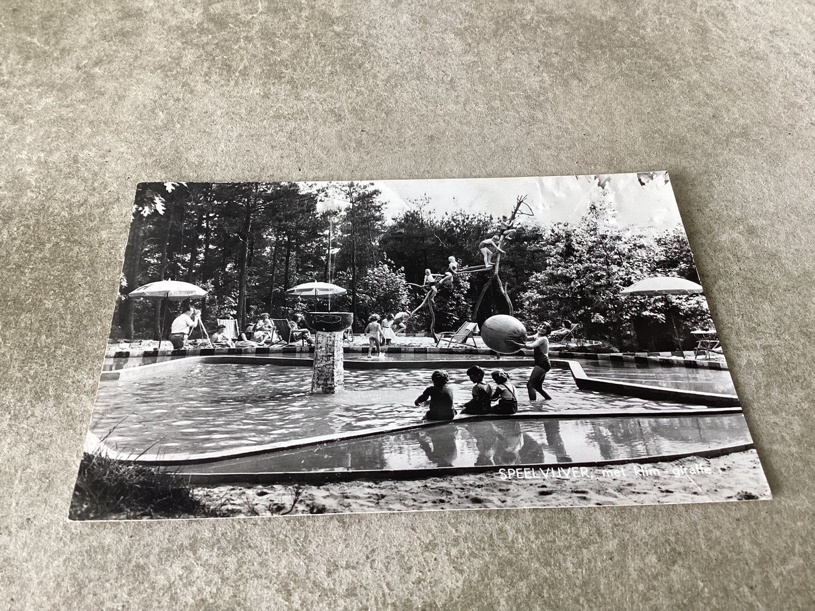 Groesbeek.     Bungalowpark ,,Cantecleer”  Speelvijver, Ophalen of Verzenden