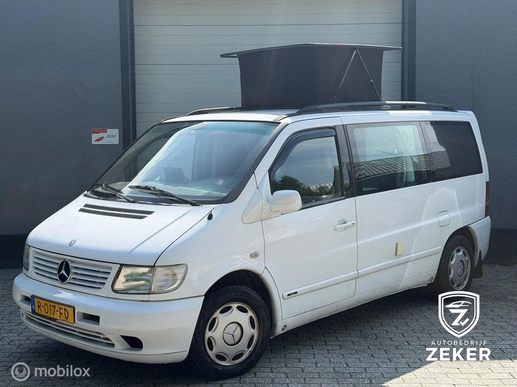 Mercedes Vito 200cdi Camper automaat airco parkeersensoren, Auto's, Gebruikt, Wit, Bedrijf, Diesel