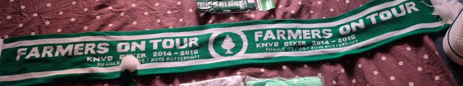 Beker finale sjaal FC Groningen 2014-2015, Maat XL, Ophalen of Verzenden, Nieuw, Shirt