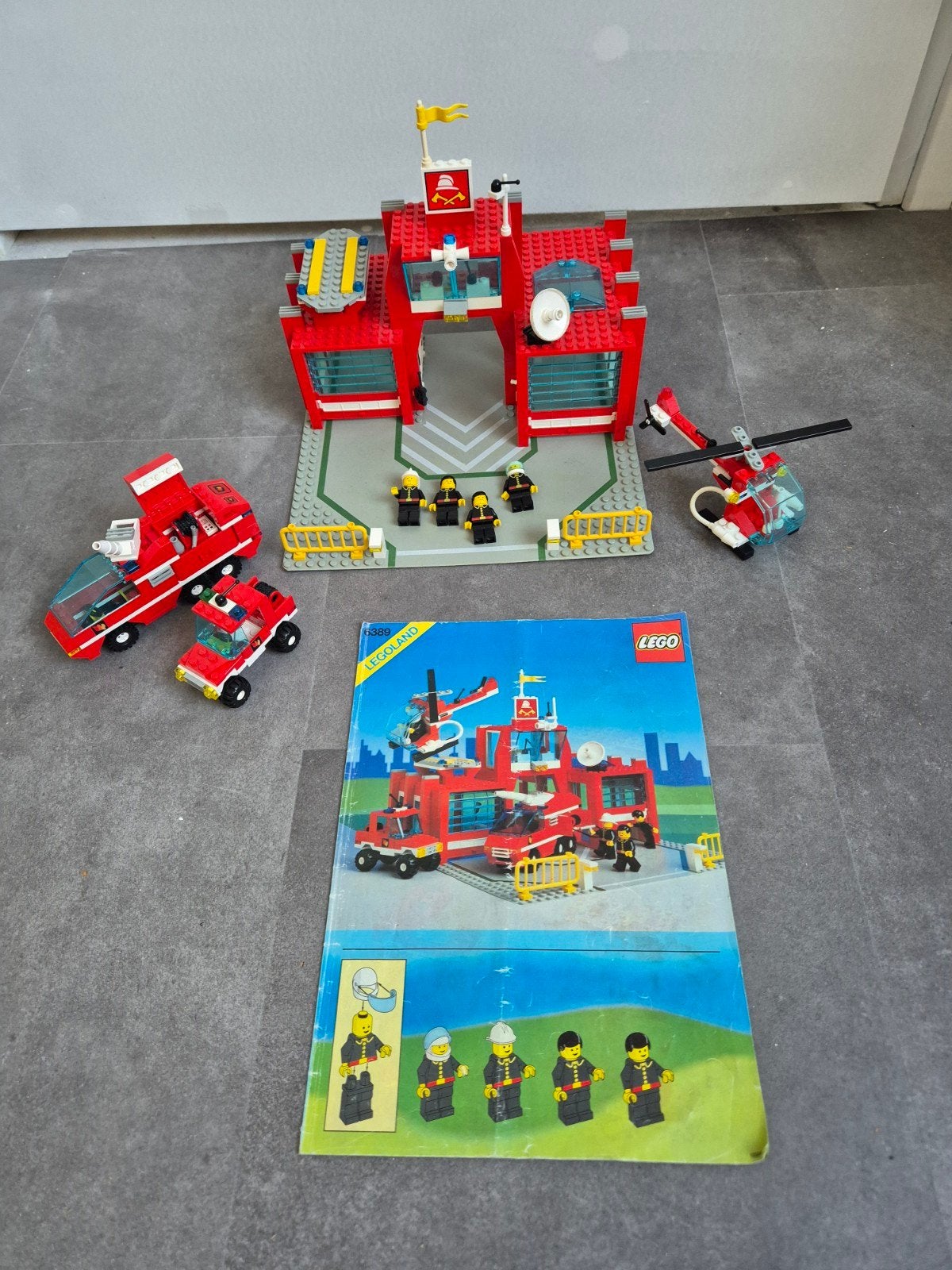 grote partij lego brandweer 6389, Ophalen of Verzenden, Zo goed als nieuw