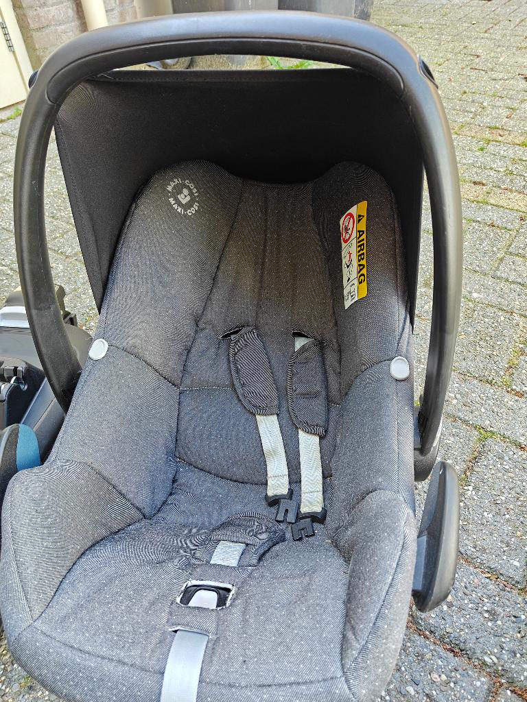 Maxicosi auto stoel + autobase, Ophalen, Gebruikt, 9 t/m 18 kg, Isofix