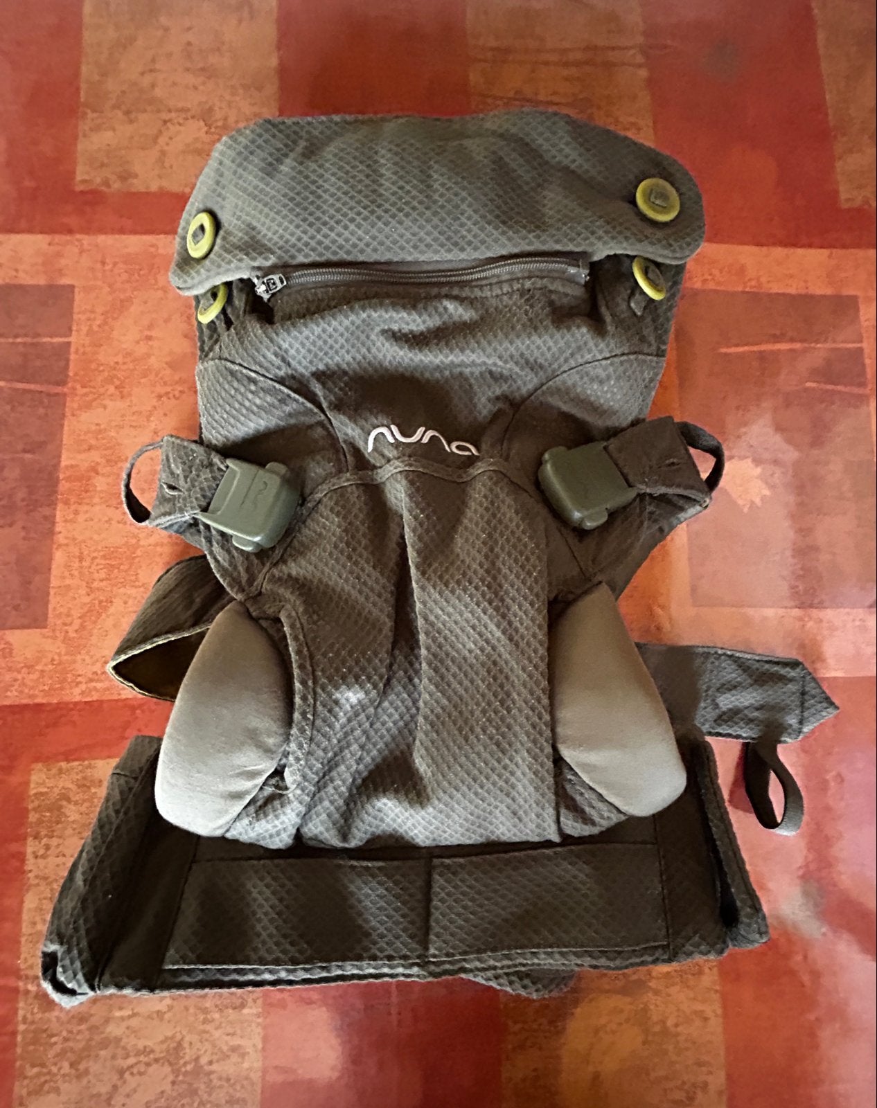 Nuna Cudl draagzak, Kinderen en Baby's, Zo goed als nieuw, Buik, Rug of Zij, Draagzak, Ophalen