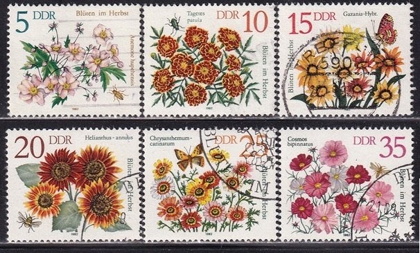 2276 – DDR Oost Duitsland michel 2737/2742 gestempeld ,, Verzenden, DDR, Gestempeld