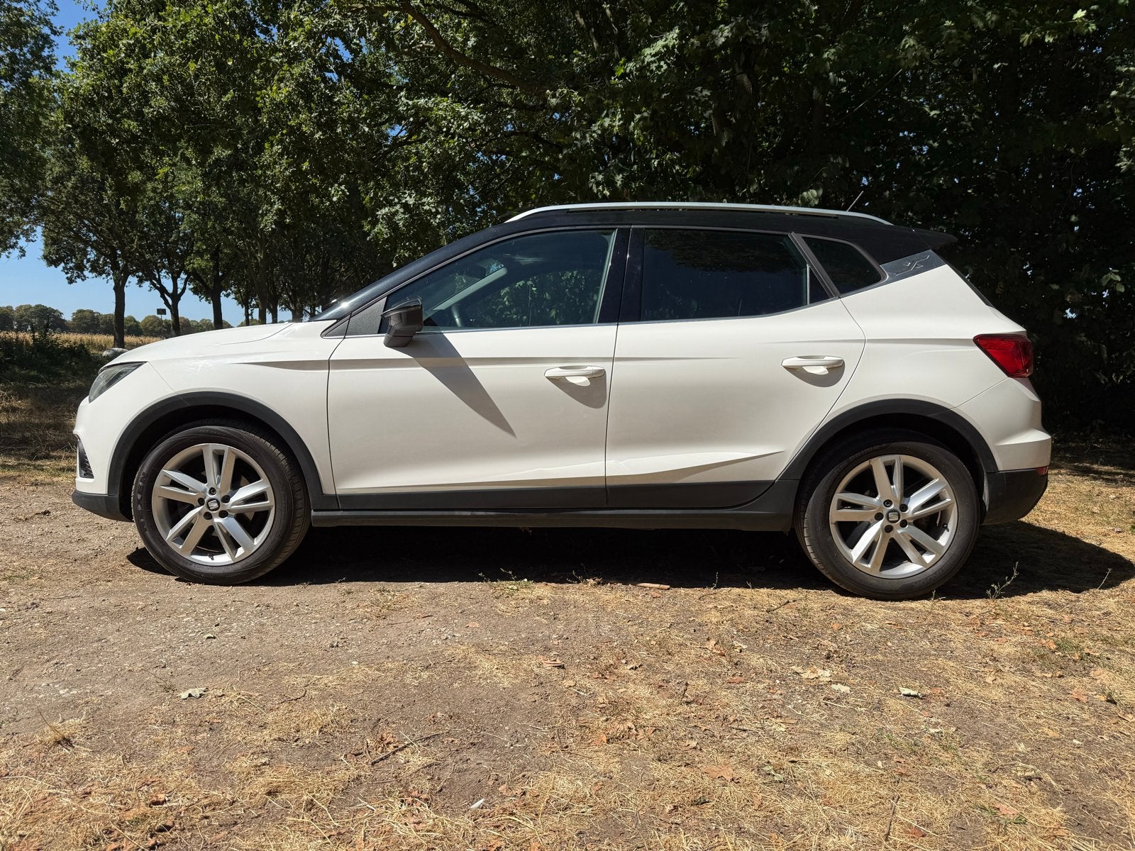 SEAT Arona 1.0 TSI FR DSG | ACC | Keyless | Trekhaak | AUTOM, Auto's, Stof, 1112 kg, 115 pk, 3 cilinders