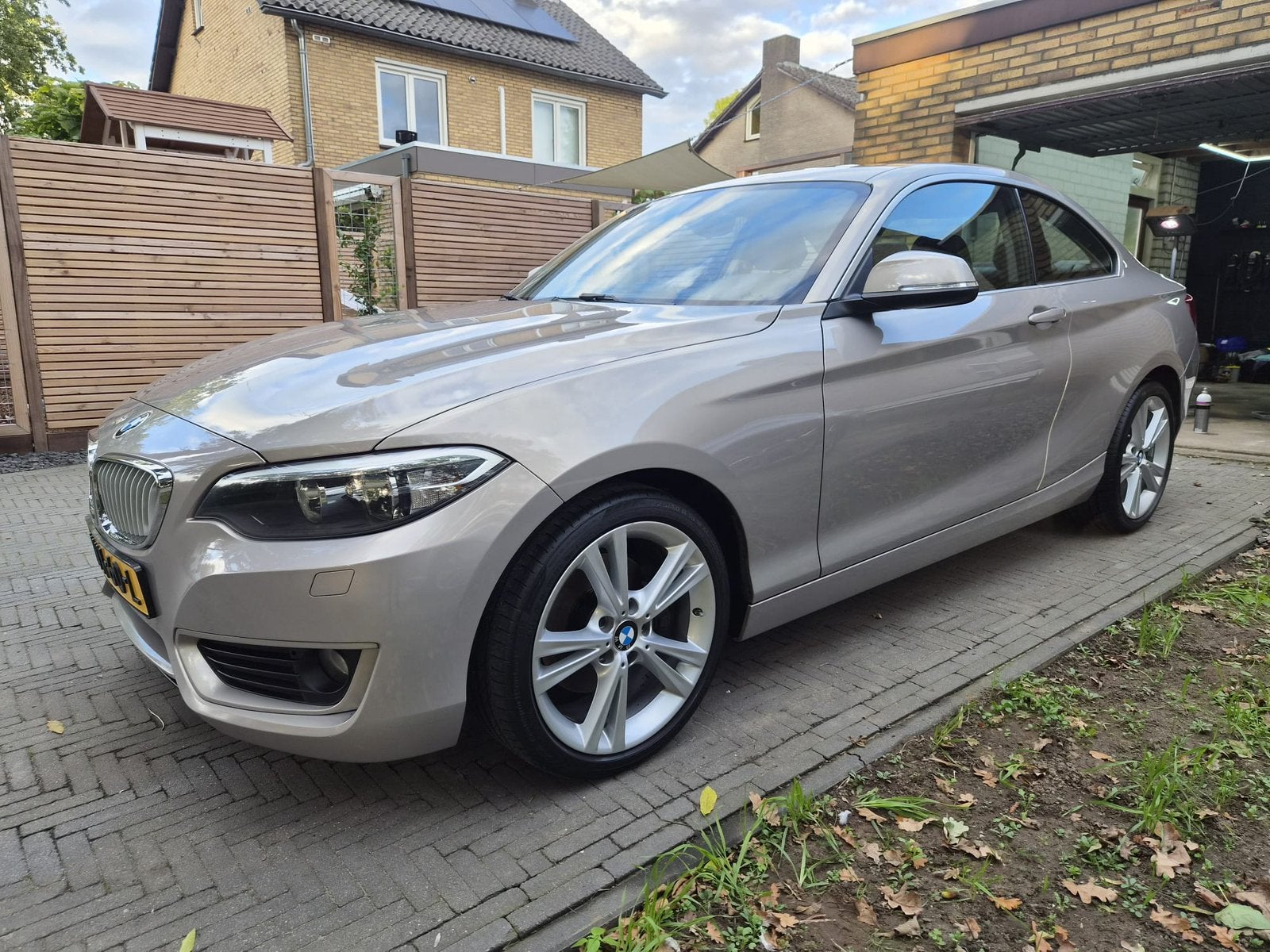 BMW 2-Serie 2.0 220I Coupe - dakraam/st verw/hifi/leer, 183 pk, Dealer onderhouden, 4 cilinders, 4 stoelen