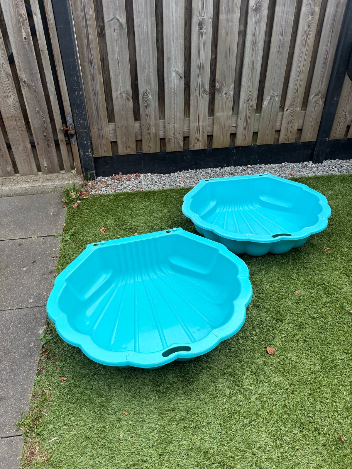 Zand/waterbak schelp - Blauw, Ophalen, Gebruikt