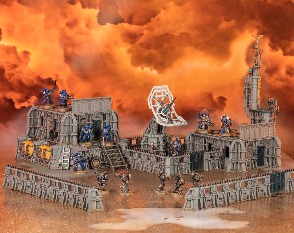 Warhammer Fronteris Battlefield Terrain, Hobby en Vrije tijd, Wargaming, Ophalen, Nieuw, Warhammer 40000, Figuurtje(s)