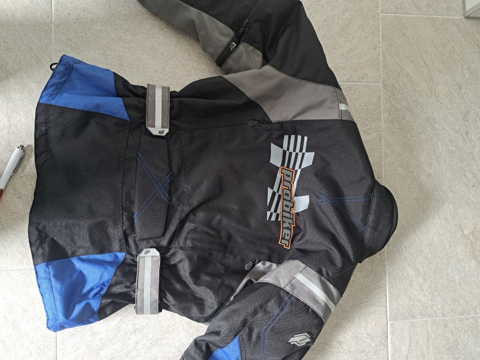 Motorjas kind, Motoren, Kleding | Motorkleding, Ophalen, Tweedehands, Jas | textiel