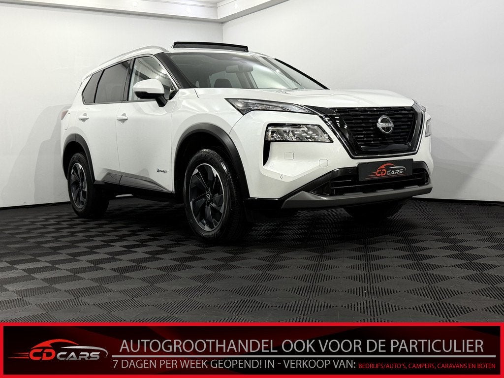 Nissan X-Trail 1.5 e-Power Tekna Panoramadak, Head-up displa, 1497 cc, Gebruikt, Wit, Bedrijf