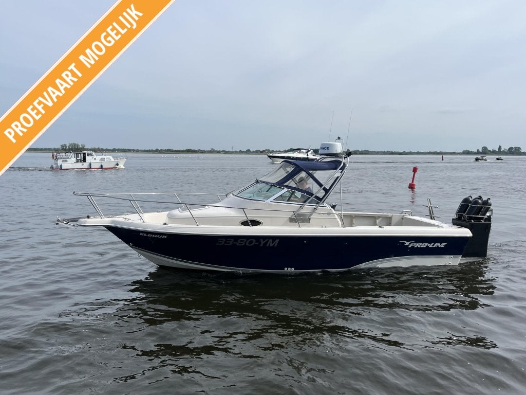 Pro-Line 241 Zeewaardige kwaliteitsboot incl. trailer!, Overige merken, 9 m, 0 cm, Zo goed als nieuw