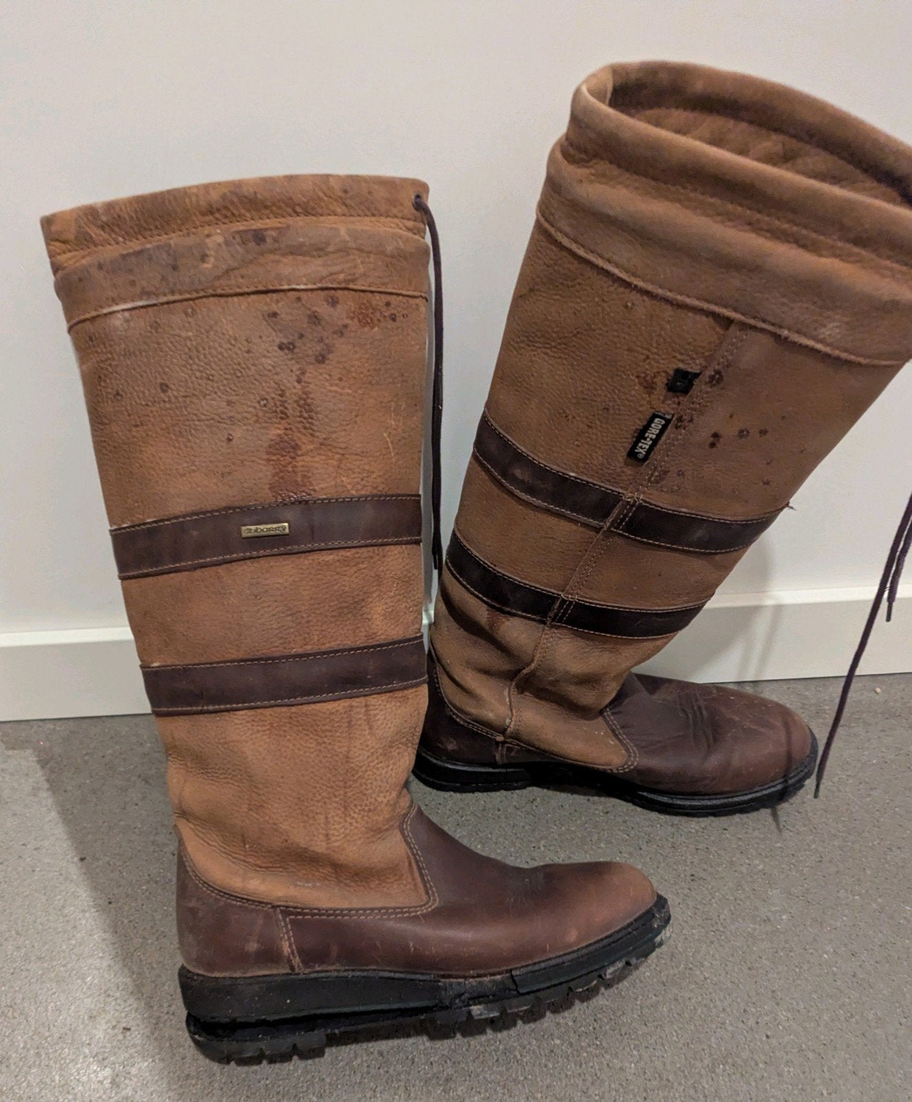 Dubarry Gore-Tex laarzen - Maat 7.5 (41), Dubarry, Hoge laarzen, Bruin, Ophalen of Verzenden