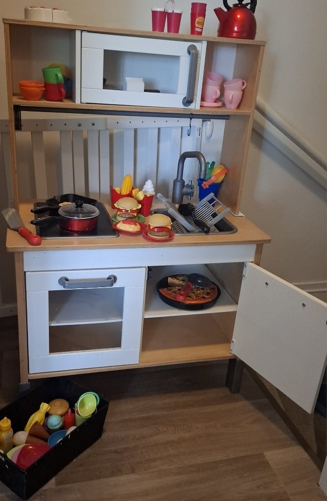 Keukentje, Kinderen en Baby's, Ophalen, Gebruikt, Hout, Speelkeuken
