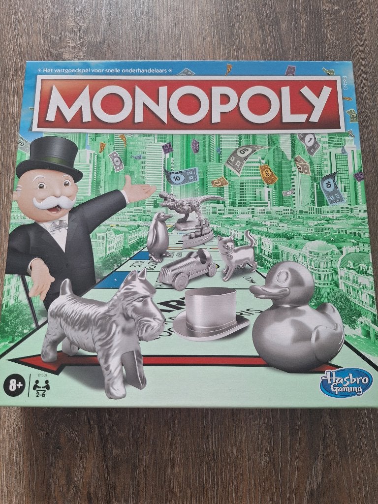 Monopoly, Vijf spelers of meer, Ophalen of Verzenden, Zo goed als nieuw, Hasbro