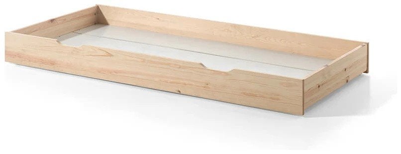Nieuwe bedlade/opberglade - ongebruikt in doos, Ophalen, 90 cm, Eenpersoons, Bruin