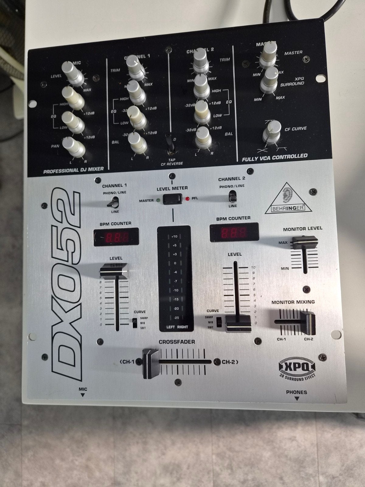 Behringer Pro Mixer DX052 DJ Mixer - Zo goed als nieuw, Ophalen, Zo goed als nieuw, Dj-set, Behringer