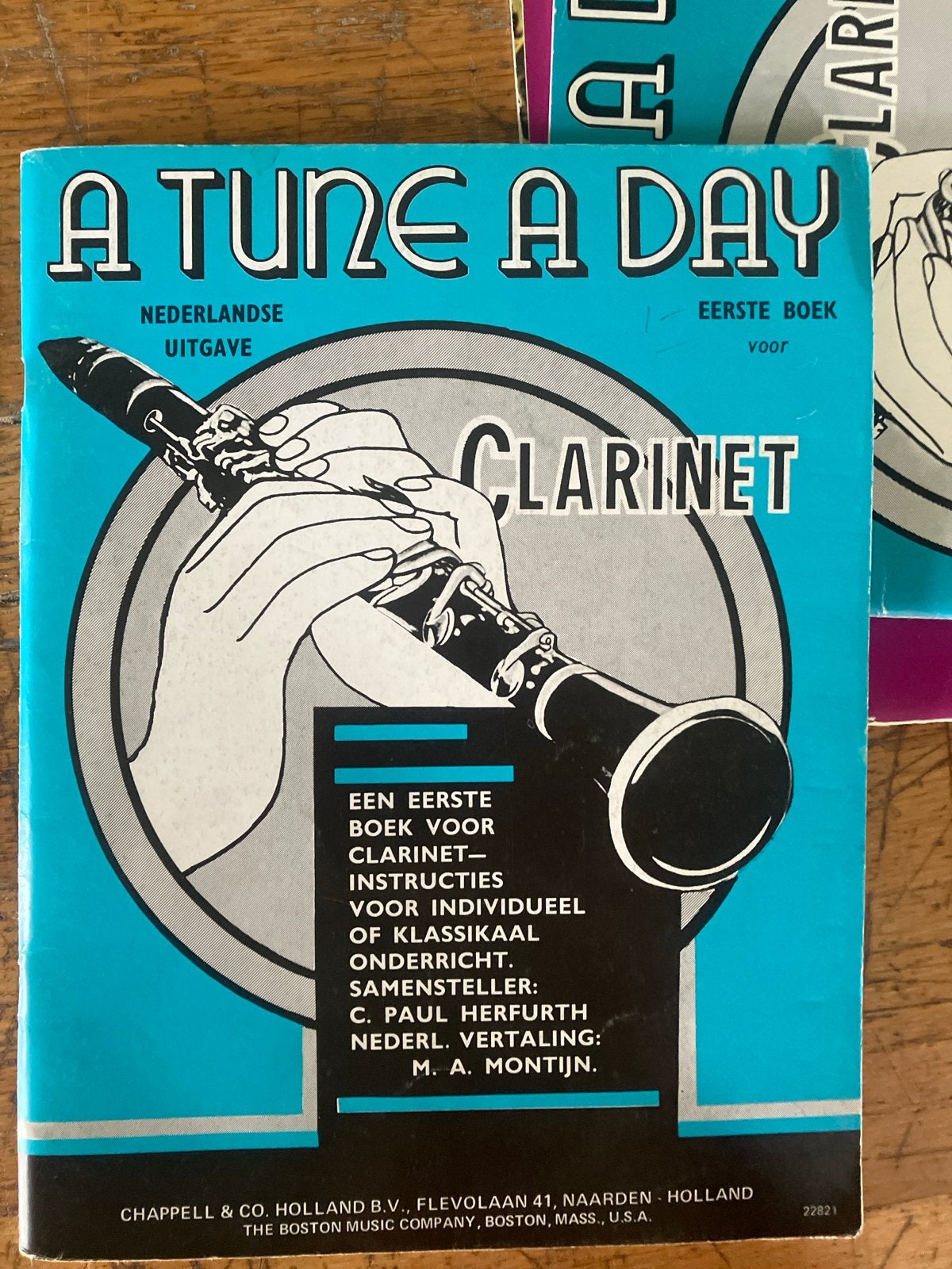 A Tune A Day - Klarinet lesboek (Nederlandse uitgave), Muziek en Instrumenten, Ophalen of Verzenden, Gebruikt